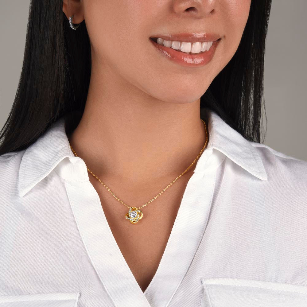Beautiful Gift for Daughter From Dad "Never Forget That I Love You" Necklace